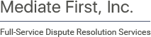 Mediate First Inc Logo
